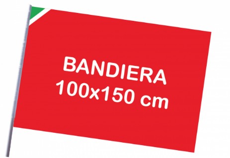 BANDIERE ECONOMICHE DA MANIFESTAZIONE 150X100 CM