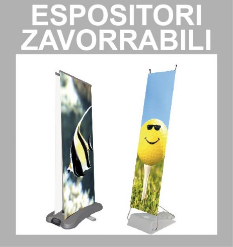 ESPOSITORI ZAVORRABILI PER ESTERNO